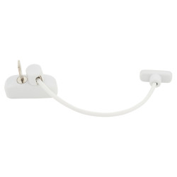Cable Window Restrictor - White