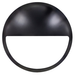 Integral LED Tough-Shell+ Eyelid Cover for 308mm Bulkhead Light - Black
