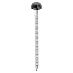 TIMCO Polymer Headed Pins - 40mm Length - Black - Pack of 250