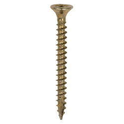 TIMCO Classic Pozi Countersunk Wood Screws - 3.0 x 30mm - Yellow Zinc - Pack of 200