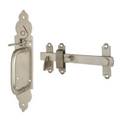 GateMate Heavy Duty Gothic Suffolk Gate Thumb Latch - 255 x 50mm - 316 Stainless Steel