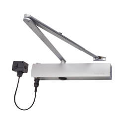 GEZE TS4000E Electromagnetic Fire Door Closer - Power Size EN 1-6 - Silver
