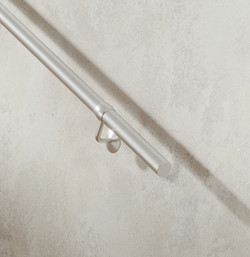 Rothley 40mm Handrail Banister Staircase Rail Support Kit - 3600mm Length - 304 Brushed Stainless