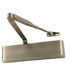 Eclipse 83 Series Overhead Fire Door Closer - Power Size 2-4 - Push/Pull Mounting - Antique Brass