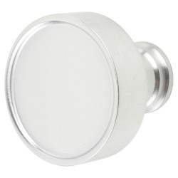 Heritage Brass by M Marcus Florence Round Cabinet Knob - 32mm Diameter - Satin Chrome