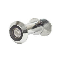 Wide Angle 180° Door Viewer - Door Thickness 35-55mm - Polished Chrome