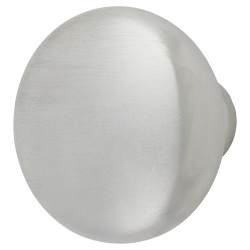 Alexander & Wilks Wade Round Cabinet Knob - 38mm Diameter - Satin Chrome
