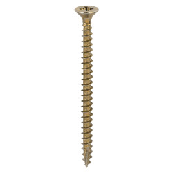 TIMCO Classic Pozi Countersunk Wood Screws - 5.0 x 55mm - Yellow Zinc - Pack of 200