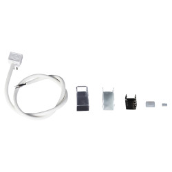 Integral LED Soldering Free Bottom Outlet Connector for 13 x 12mm Top Bend Neon Strip Light