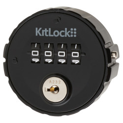 Codelocks Kitlock KL10 Combination Locker and Cabinet Lock - Private - Black