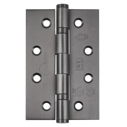 Eclipse Ball Bearing Grade 7 Butt Fire Door Hinge - 102 x 67 x 2mm - Dark Bronze - Pair