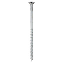 TIMCO Solo Chippy Pozi Countersunk Wood Screws - 6.0 x 120mm - Zinc Plated - Pack of 100