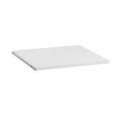elfa Top Track System - Click In White Edged Melamine Board/Shelf - 449 x 424 x 20mm - White