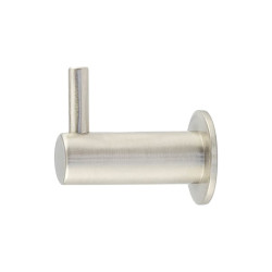 Hoxton by Frelan Single Coat Hook - 37 x 24mm - Satin Nickel