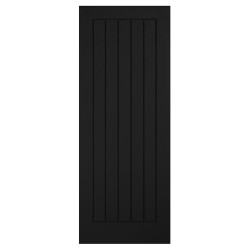 LPD Mexicano 5 Panel Pre-Finished Solid Internal Door - 1981 x 686 x 35mm - Black