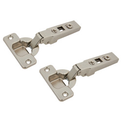 Blum CLIP Cabinet Hinge - 100° - Sprung - Overlay - Zinc Plated - Pair