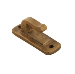 Louis Fraser Curly Tail Replacement Casement Window Fastener Hook Plate - Oil Rubbed Bronze