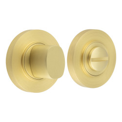 Burlington by Frelan Inner 3 Turn & Release with Plain Rose - 47mm Diameter - Satin Brass