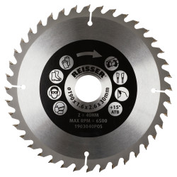 Reisser TCT Circular Saw Blade - 190 x 30mm - 40T - Wood