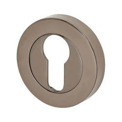 Excel Escutcheon - 52mm Diameter - Euro - Black Nickel