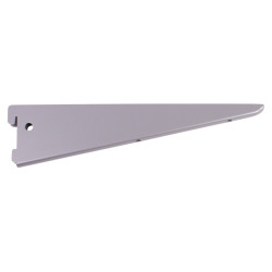 Altro Twin Slot Shelf Bracket - 270mm Length - Silver