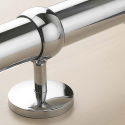 Rothley 40mm Upright Pillar - Brushed Nickel