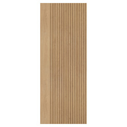 LPD Melbourne 20 Panel Pre-Finished Solid Internal FD30 Fire Door - 1981 x 762 x 44mm - Oak