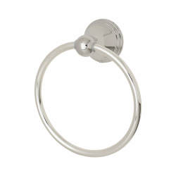 Croydex Westminster Towel Ring - 180 x 160 x 60mm - Polished Chrome