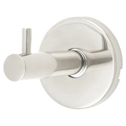 Single Coat Hook - 52 x 70mm - Polished Stainless Steel