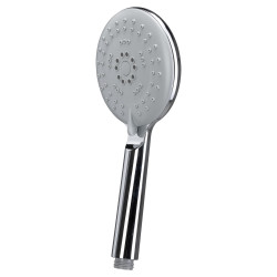 Croydex Self-Cleaning 5 Spray Shower Handset - Chrome