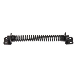 Gate Spring - 200mm Length - Black Japanned - Wooden Gates