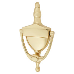 Carlisle Brass Victorian Urn Door Knocker - 152 x 77mm - Polished Brass