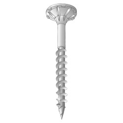 Reisser Cutter Pozi Countersunk Wood Screws - 3.5 x 16mm - Bright Zinc Plated - Pack of 200
