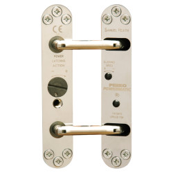 Powermatic R100 Hydraulic Concealed Fire Door Closer - Power Size 3 - Polished Chrome