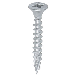 TIMCO C2 Exterior Pozi Countersunk Wood Screws - 4.0 x 30mm - Silver Organic - Pack of 200