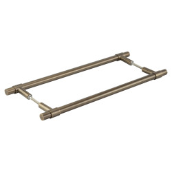 CRES by Frelan Antique Brass 20mm T-Bar Door Pull Handle - B2B - 425 c/c