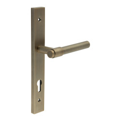 CRES by Frelan CR-103 uPVC Multipoint Door Handle - 92mm c/c - Antique Brass