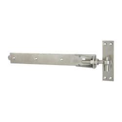 GateMate Medium Duty Adjustable Hook & Band Gate Hinge - 450 x 45mm - 316 Stainless Steel - Pair