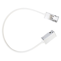 Integral LED Soldering Free End to End Connector with Cable for 13 x 12mm Top Bend Neon Strip Light