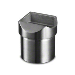 SWR Balustrade Tube Saddle Vertical Wire Infill - 316 Brushed Satin Stainless Steel