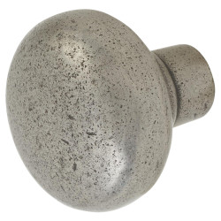 Crofts & Assinder Brecon Round Cabinet Knob - 35mm Diameter - Iron