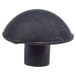 Altro Glass Shelf Buffer - Black Rubber - Pack of 10