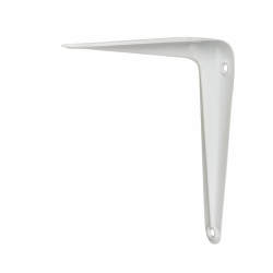 Touchpoint London Pattern Shelf Bracket - 125 x 100mm - White