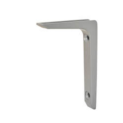 Touchpoint Aluminium Shelf Bracket - 65 x 100mm - Silver