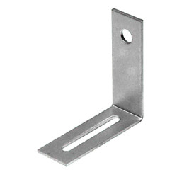 Adjustable Bracket - 55 x 55 x 19mm - Zinc Plated - Pack of 10