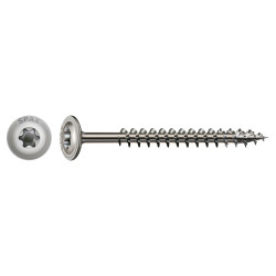 SPAX T-Star Plus Torx Washer Head Wood Screws - 8.0 x 120mm - A2 Stainless Steel - Pack of 50