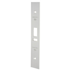 Adams Rite 4720 Screw Cylinder Deadlatch Faceplate - 202 x 31mm - Satin Anodised Aluminium