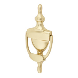 Altro Urn Door Knocker - 198 x 75mm - Polished Brass