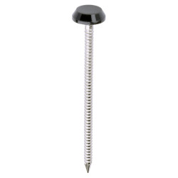 TIMCO Polymer Headed Nails - 65mm Length - Grey - Pack of 100