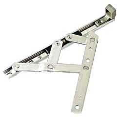 uPVC/Timber Variable Geometry Window Friction Stay Hinge - 414mm Length - Side Hung - Pair